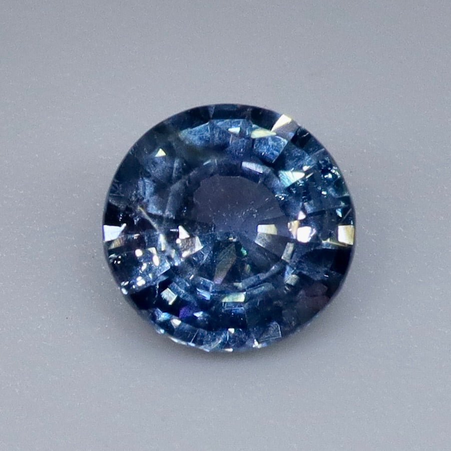 0.70 Carat Natural Purple Sapphire (Ceylon) — Unheated & Untreated, Round Cut, SI | Sapphire Pal Australia - Sapphirepal