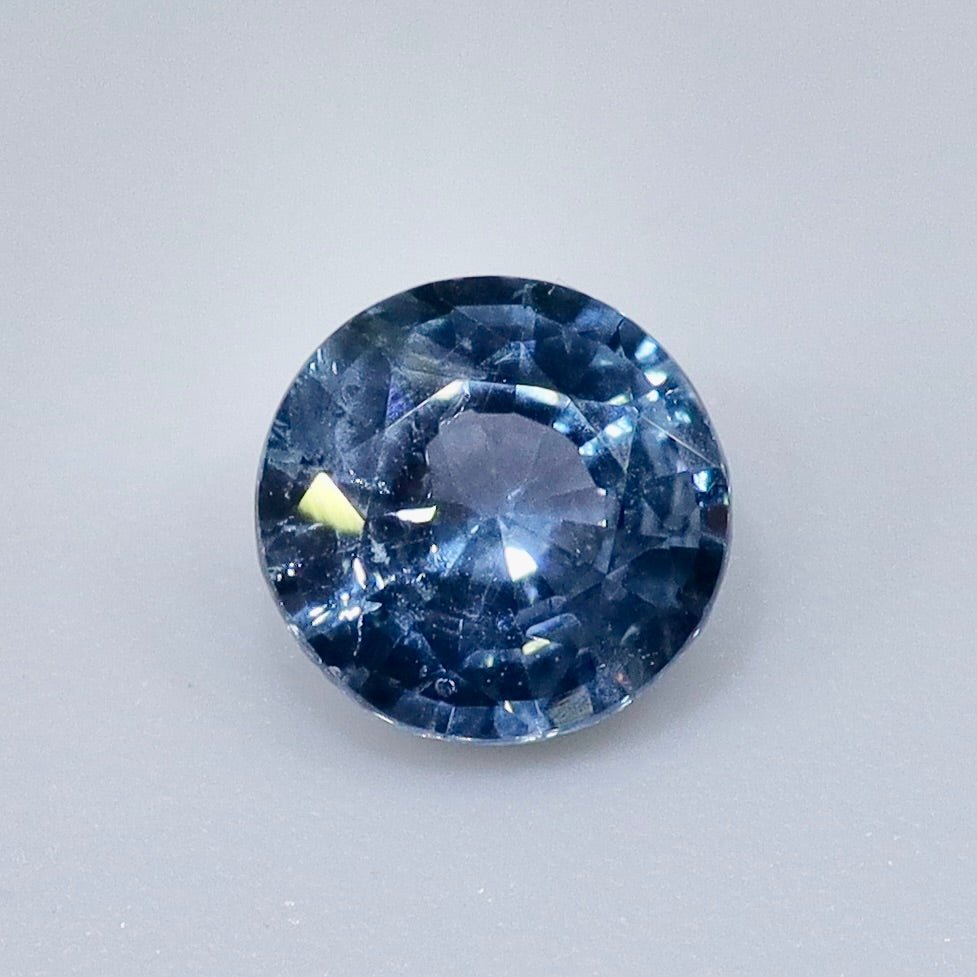 0.70 Carat Natural Purple Sapphire (Ceylon) — Unheated & Untreated, Round Cut, SI | Sapphire Pal Australia - Sapphirepal