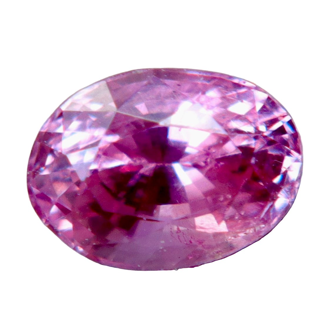 0.70 ct Natural Pink Sapphire (Ceylon, Unheated & Untreated) – Oval Cut, VS - Sapphirepal