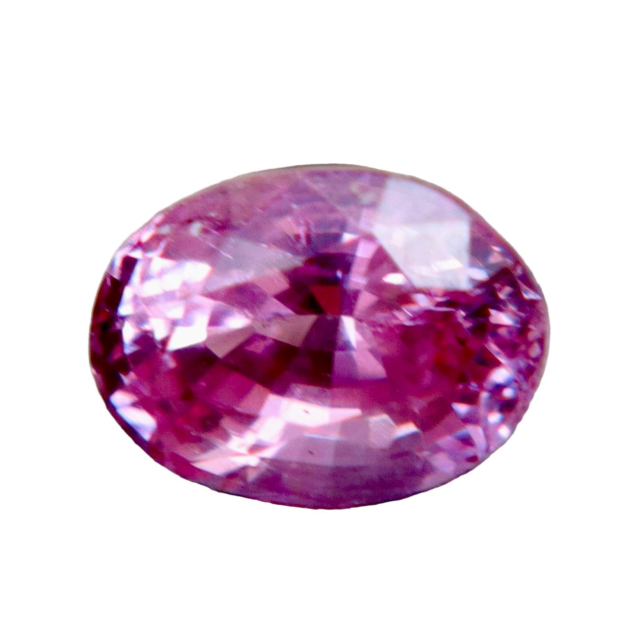 0.70 ct Natural Pink Sapphire (Ceylon, Unheated & Untreated) – Oval Cut, VS - Sapphirepal