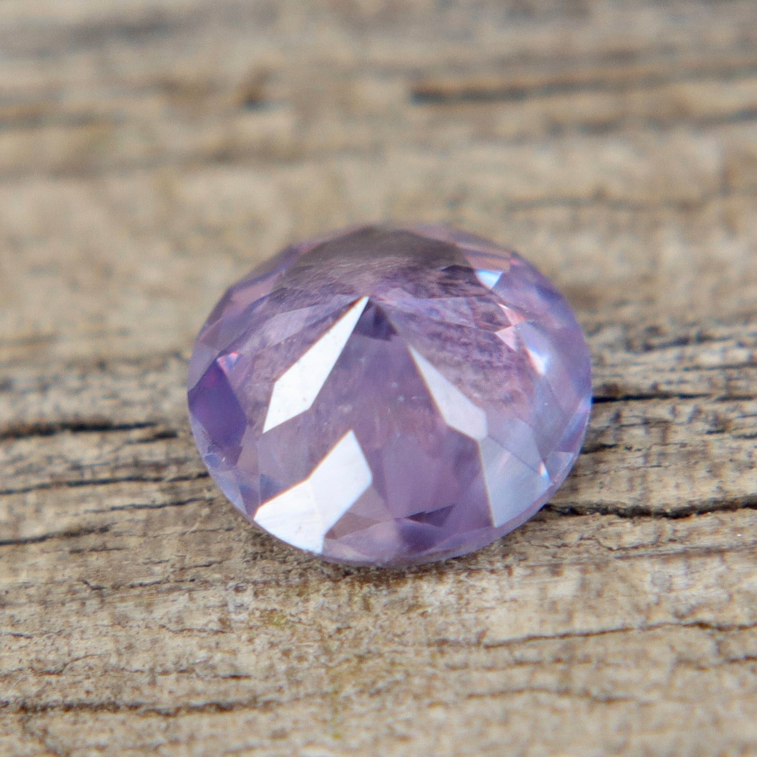 0.70ct Natural Purple Sapphire (Unheated) – Round Cut Ceylon | VS Clarity - Sapphirepal