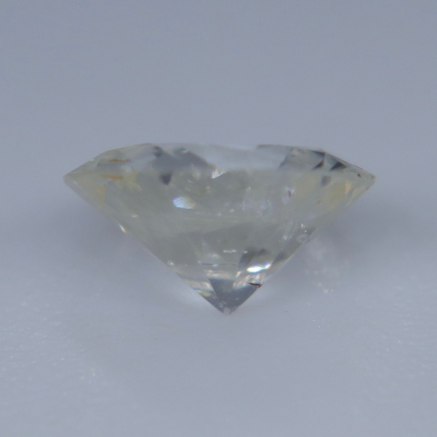0.70ct Natural White Sapphire – Unheated Ceylon Round - Sapphirepal