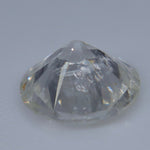 0.70ct Natural White Sapphire – Unheated Ceylon Round - Sapphirepal