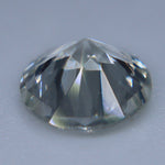 0.70ct Natural White Sapphire – Untreated Round Ceylon Gemstone - Sapphirepal