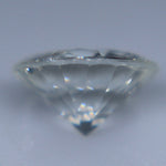 0.70ct Natural White Sapphire – Untreated Round Ceylon Gemstone - Sapphirepal