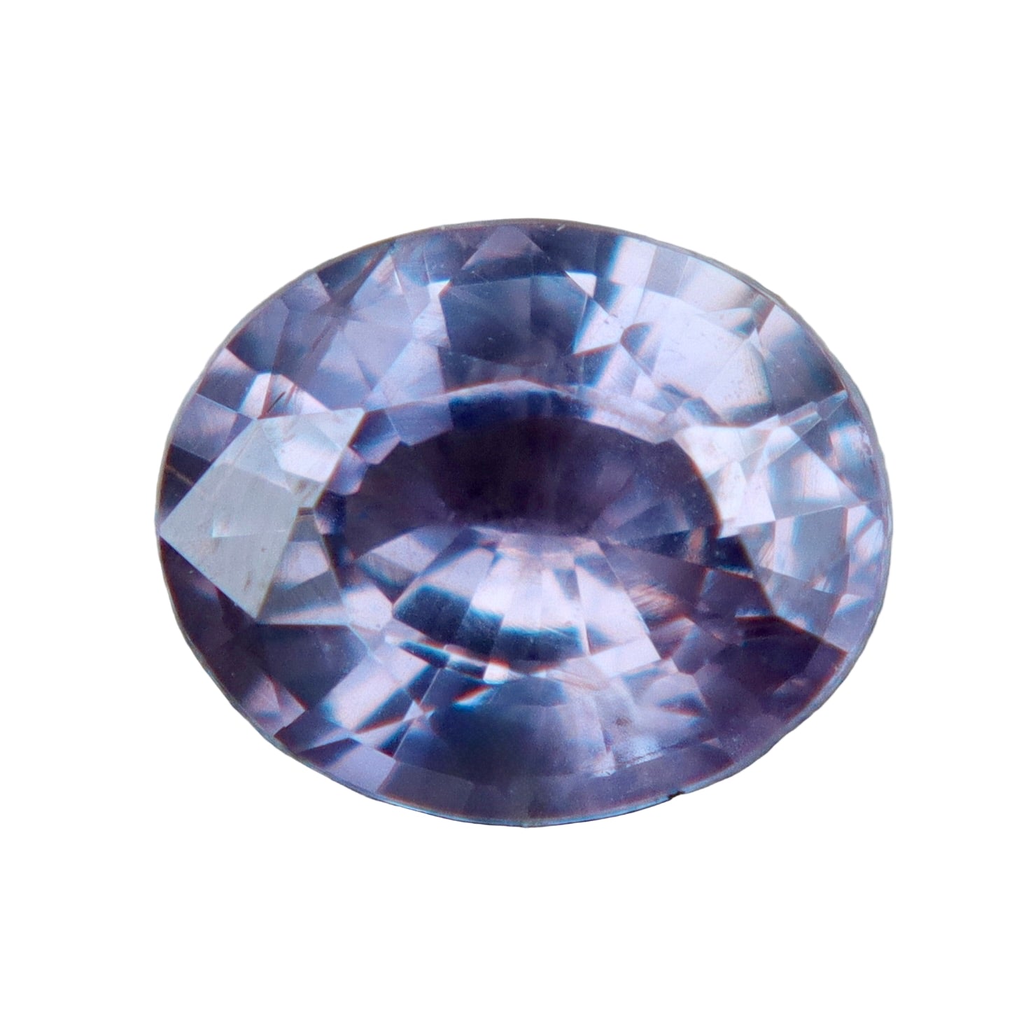 0.75 ct Natural Purple Sapphire – Oval Cut (Ceylon, Unheated &amp; Untreated) - Sapphirepal