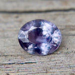 0.75 ct Natural Purple Sapphire – Oval Cut (Ceylon, Unheated &amp; Untreated) - Sapphirepal