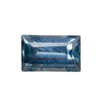 0.80 Carat Natural Bluish - Gray Sapphire – Baguette Cut (Ceylon, Untreated) - Sapphirepal