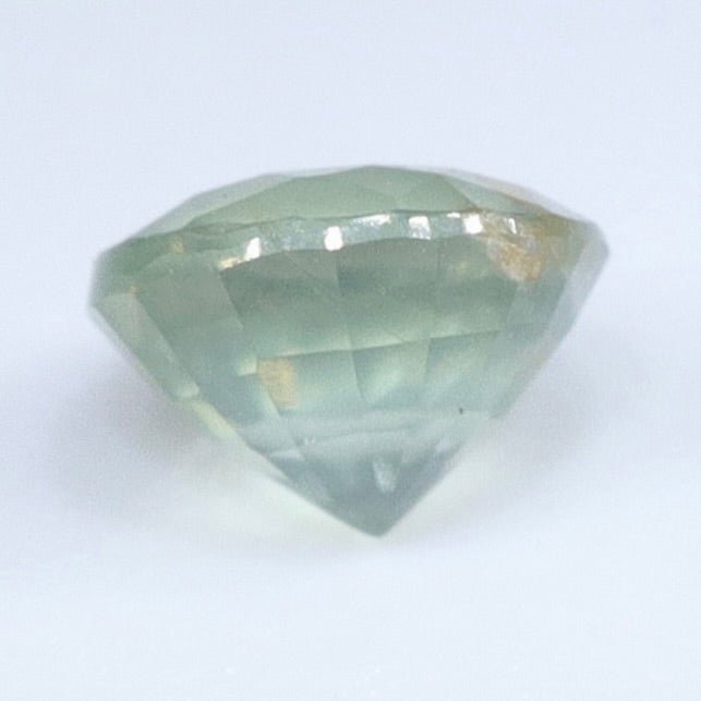 0.80 ct Natural Green Sapphire – Round Cut, Madagascar (Untreated) | Earth - Sourced Loose Sapphire from Australia - Sapphirepal