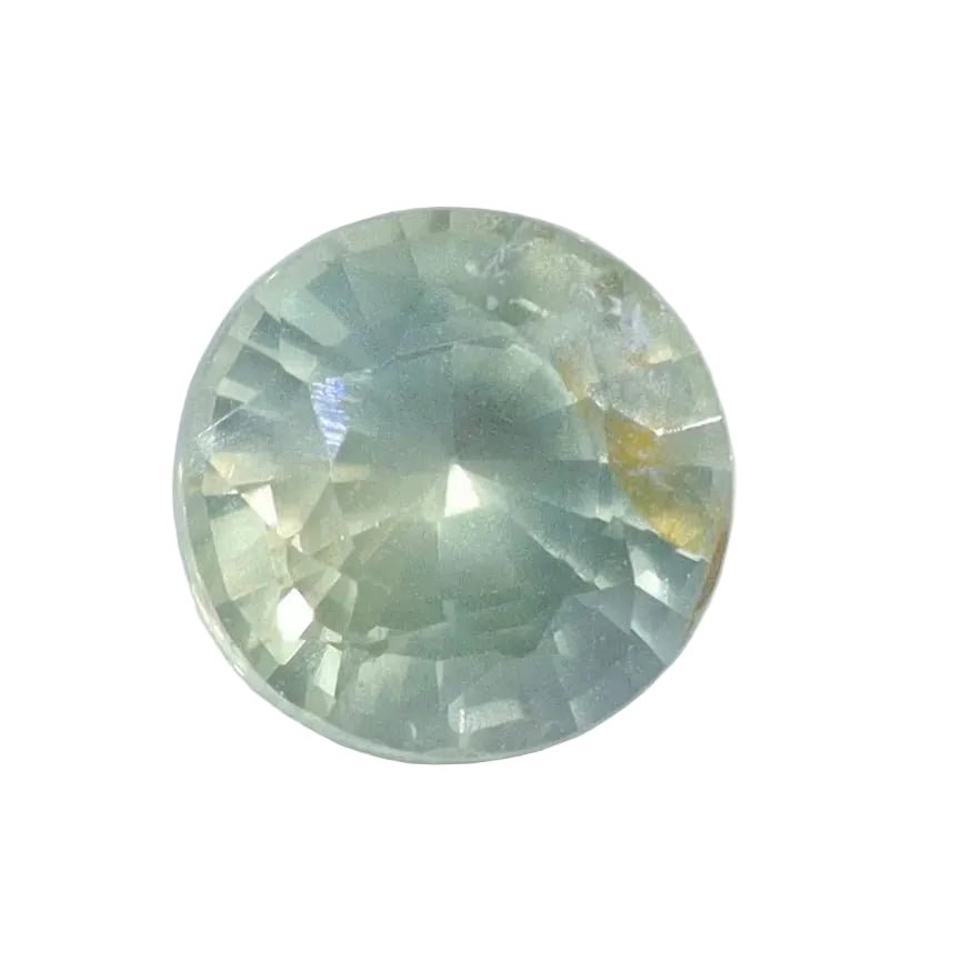 0.80 ct Natural Green Sapphire – Round Cut, Madagascar (Untreated) | Earth - Sourced Loose Sapphire from Australia - Sapphirepal