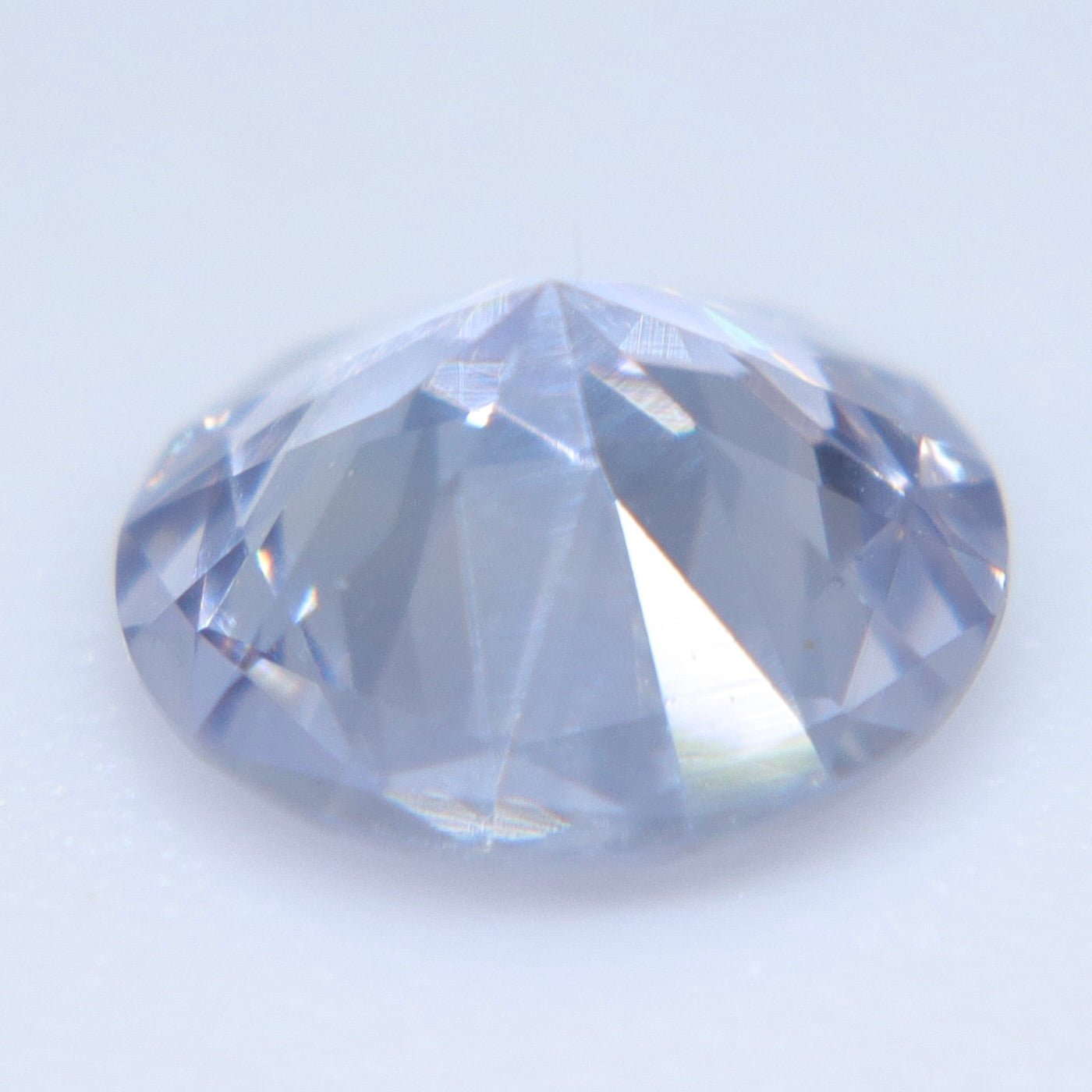 0.80ct Natural White Sapphire – Round Cut Ceylon Loose Gemstone - Sapphirepal