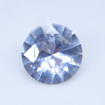 0.80ct Natural White Sapphire – Round Cut Ceylon Loose Gemstone - Sapphirepal
