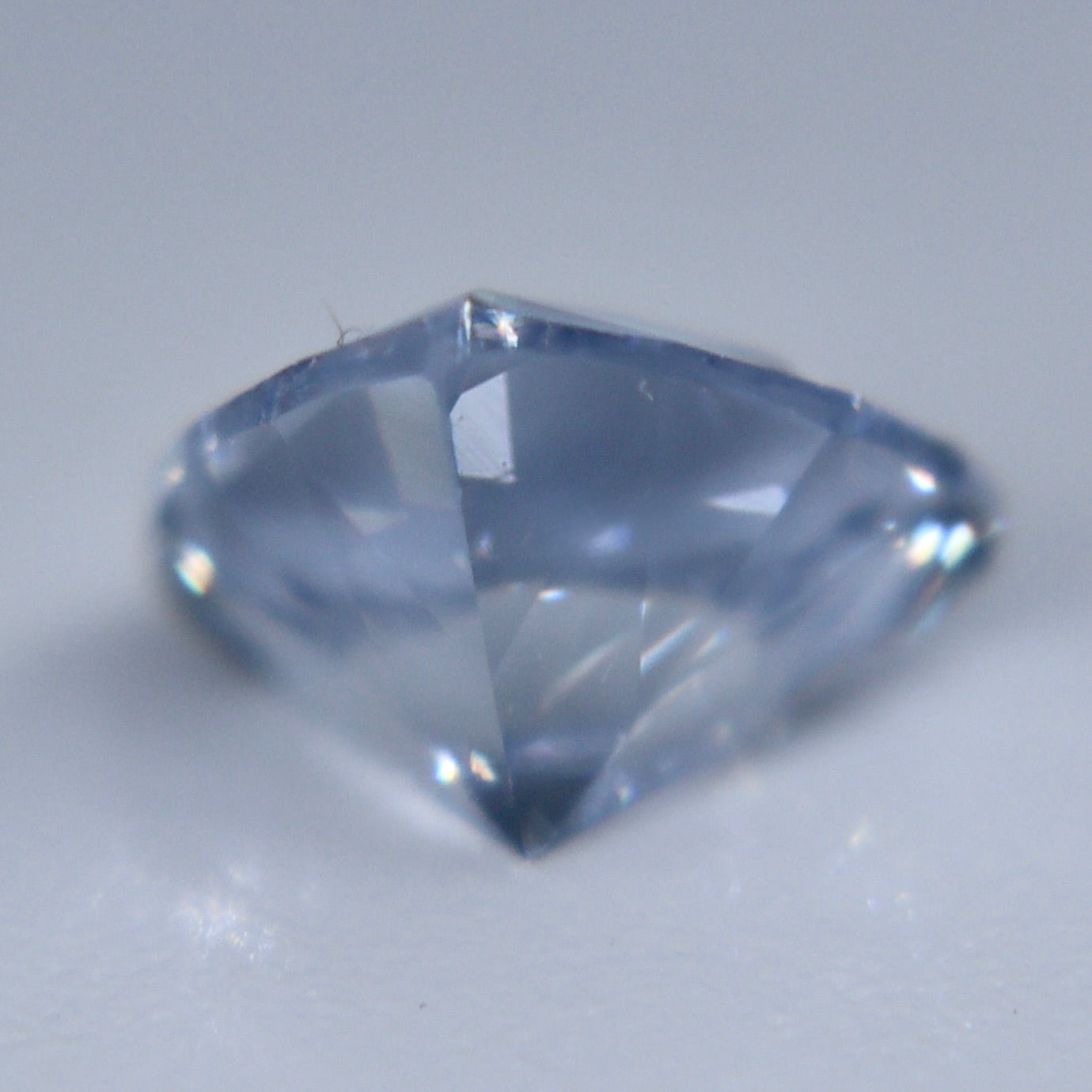 0.81ct Natural White Sapphire – Trillion 6.00×5.90mm (Ceylon, Unheated, VS) - Sapphirepal