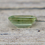 0.85 Carat Natural Green Sapphire – Step Cut (Ceylon, Untreated, SI) - Sapphirepal