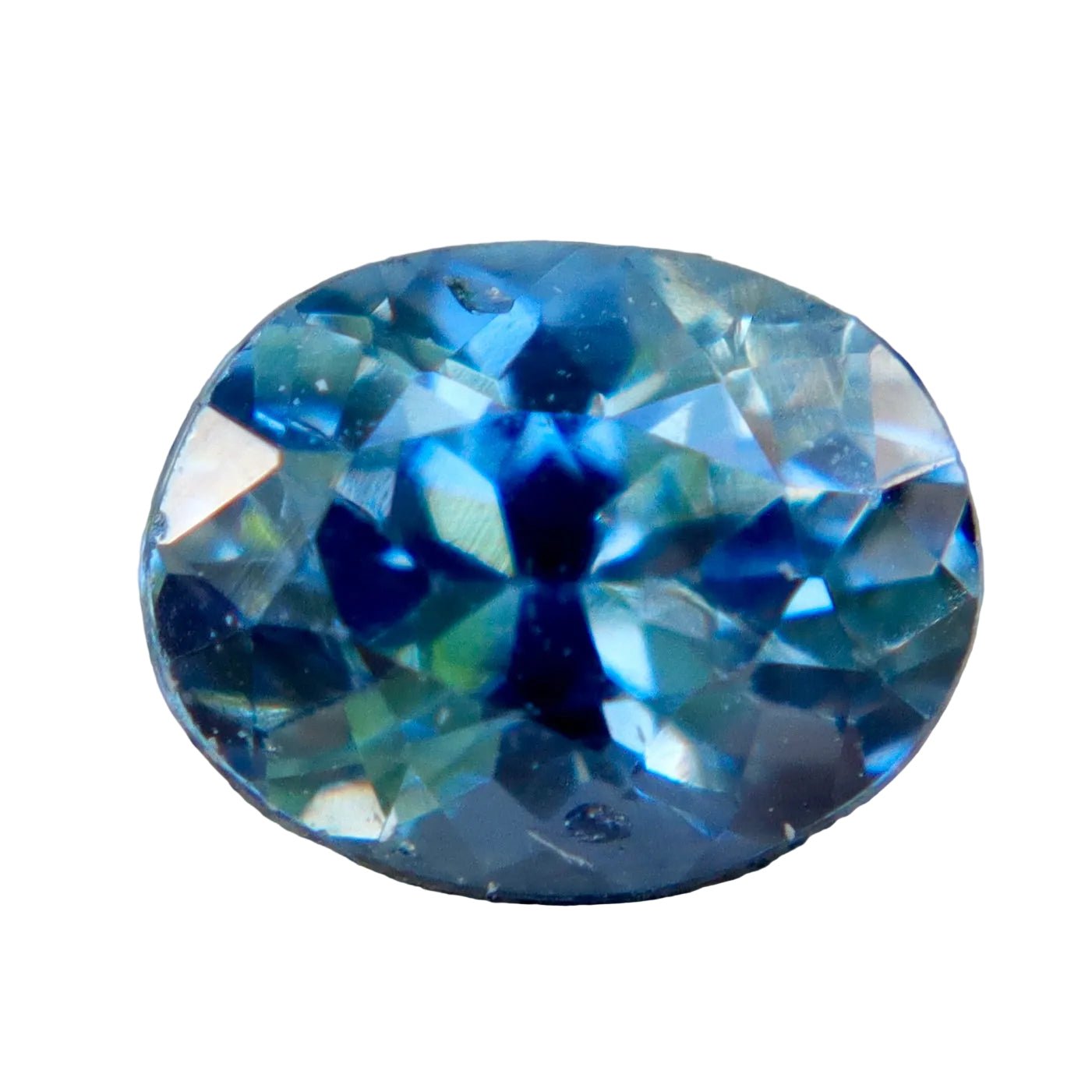 0.85 Carat Natural Teal Blue Sapphire – Oval Cut | Ceylon Origin - Sapphirepal