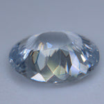 0.85 Carat Natural White Sapphire – Oval Cut Ceylon - Sapphirepal