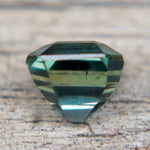 0.85ct Natural Teal Sapphire – Unheated Asscher Cut Madagascar Gemstone - Sapphirepal