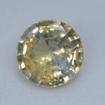 0.86 Carat Natural Yellow Sapphire – Round Cut Heated Ceylon Gemstone - Sapphirepal