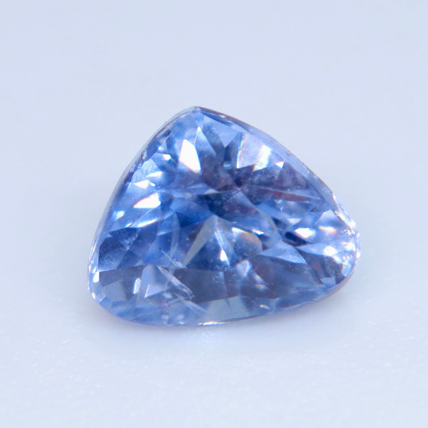 0.88 ct Natural Blue Sapphire – Trillion Cut, Eye Clean, Ceylon (Heated) | Earth - Sourced Loose Sapphire from Australia - Sapphirepal