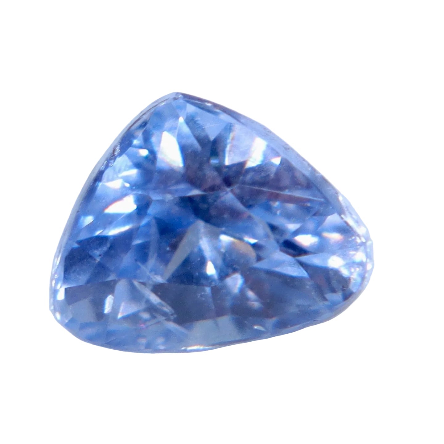 0.88 ct Natural Blue Sapphire – Trillion Cut, Eye Clean, Ceylon (Heated) | Earth - Sourced Loose Sapphire from Australia - Sapphirepal