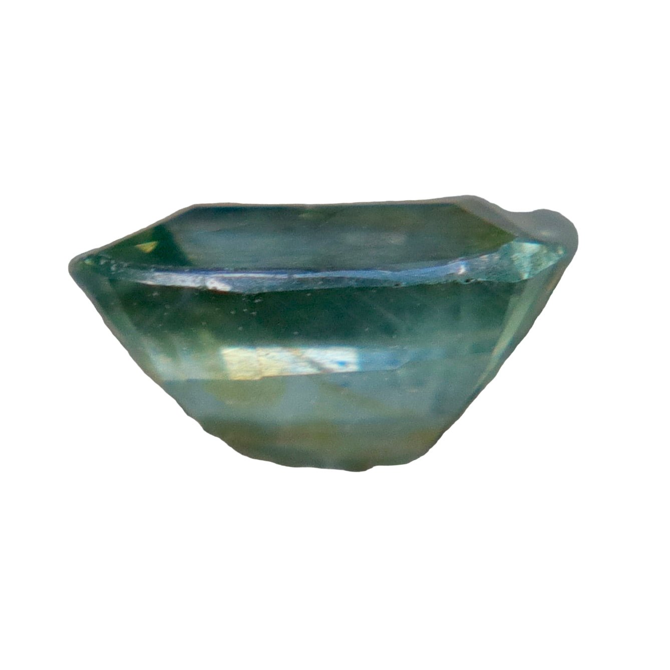 0.89 ct Natural Parti Sapphire (Madagascar, Unheated & Untreated) – Rectangular Cushion Cut, I Clarity - Sapphirepal