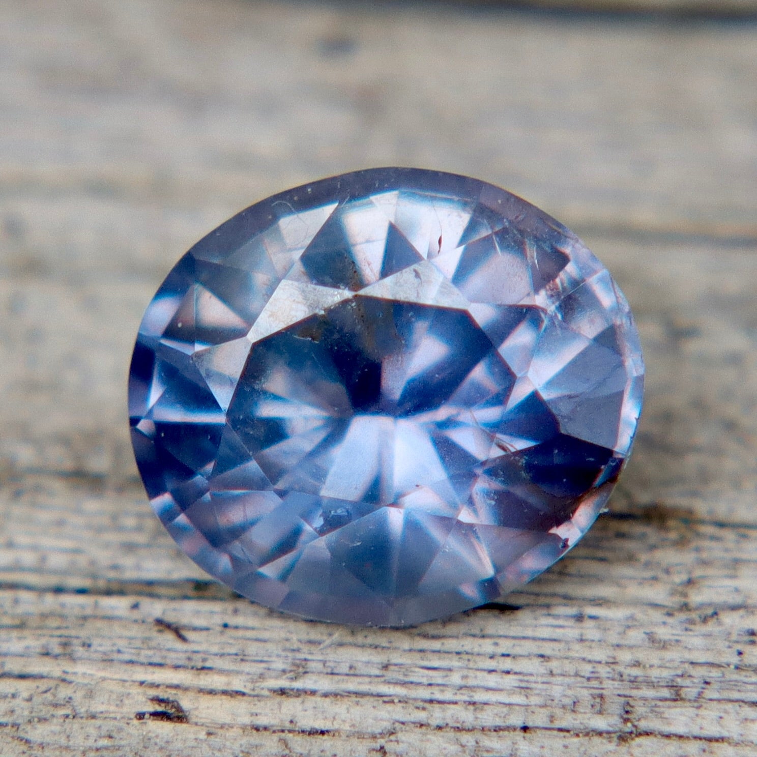 0.90 Carat Natural Purple Sapphire – Oval Cut (Ceylon, Untreated, SI) - Sapphirepal