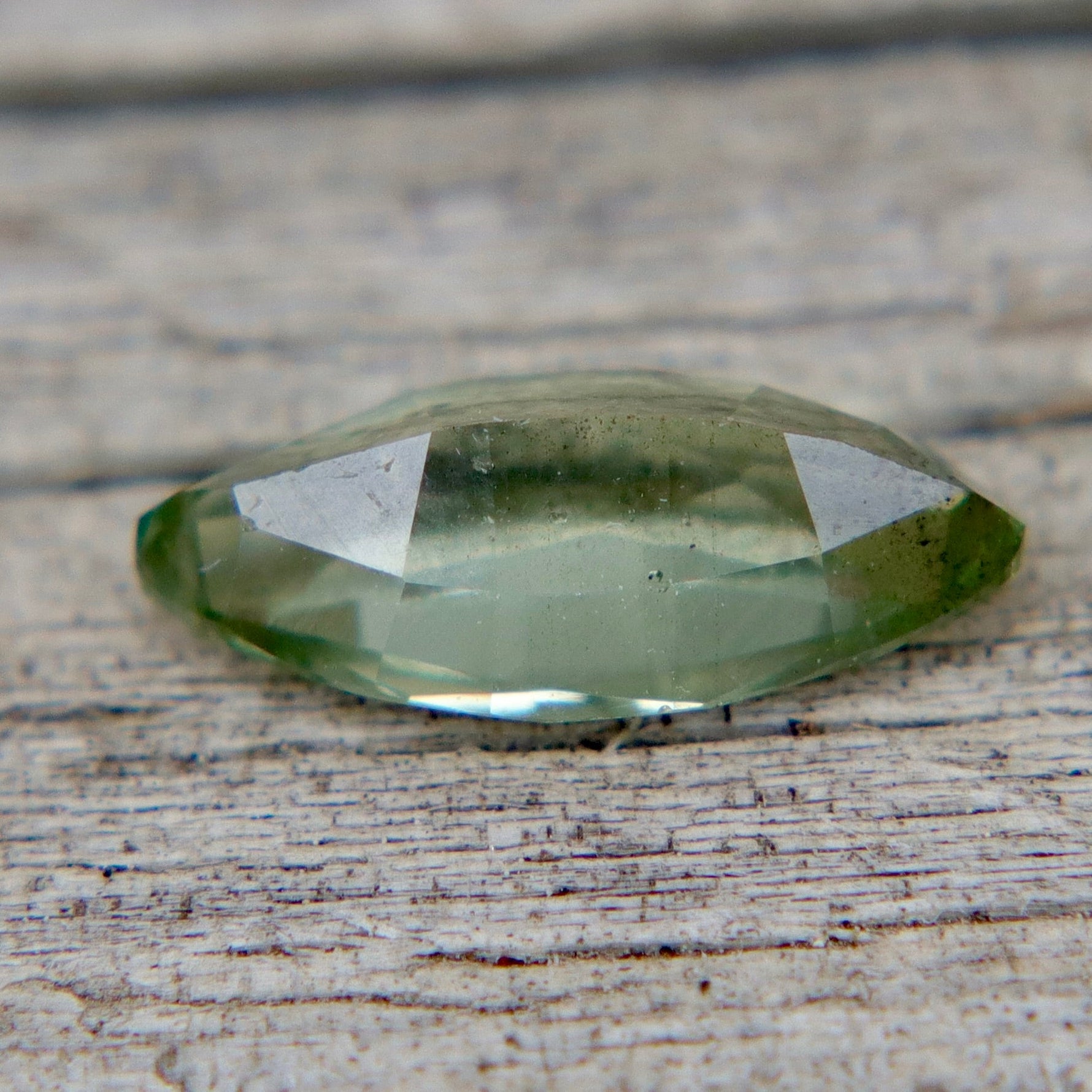0.90 ct Natural Green Sapphire – Marquise Cut (Madagascar, Unheated & Untreated) - Sapphirepal