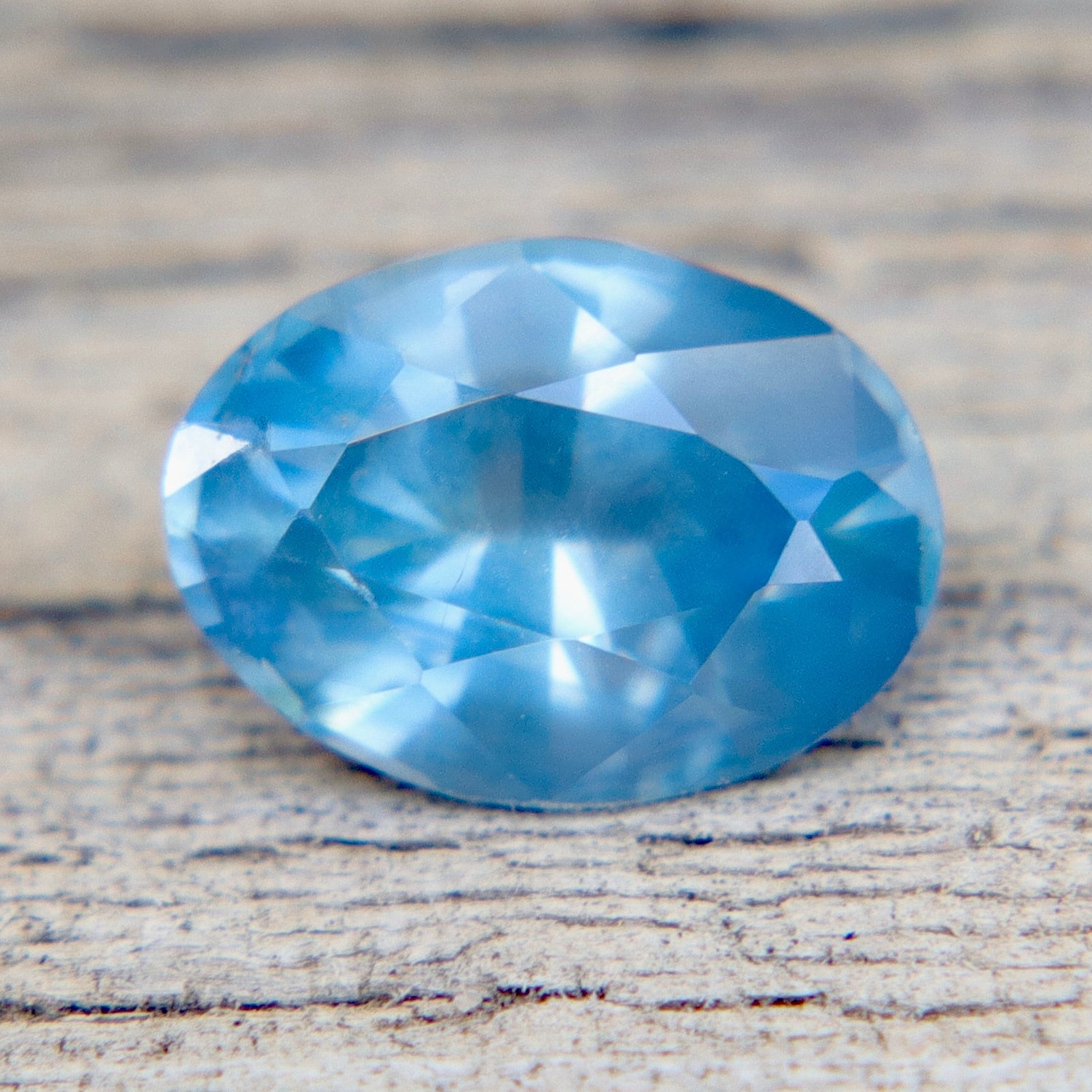 0.93ct Natural Blue Green Sapphire | Oval Cut Unheated Untreated Loose Sapphire - Sapphirepal