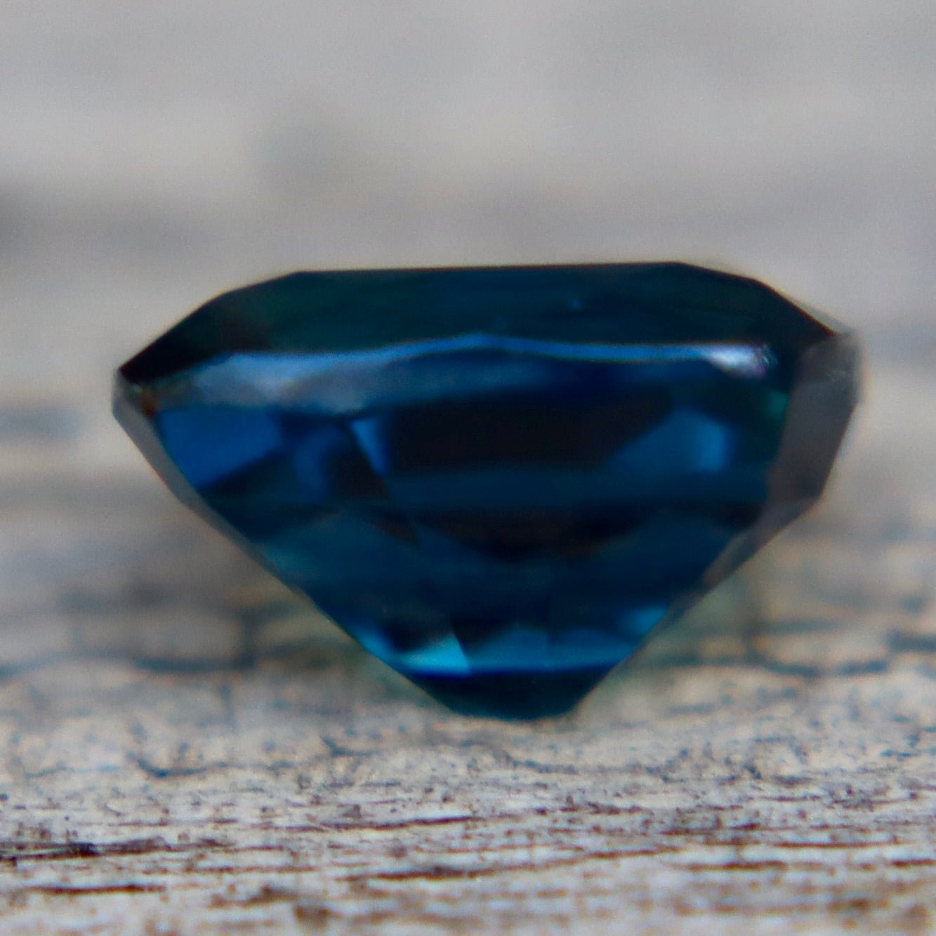 0.95 Carat Natural Teal Sapphire – Unheated Madagascar Cushion Cut VVS Loose Sapphire with Authenticity Confirmation - Sapphirepal