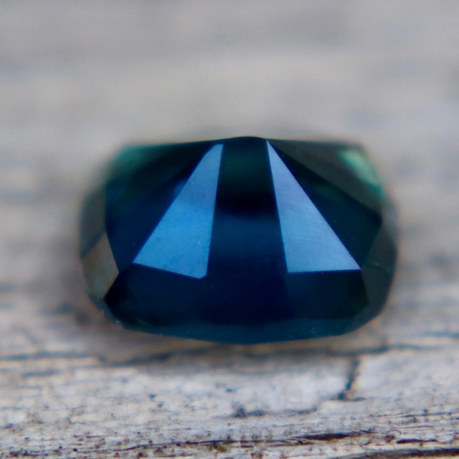 0.95 Carat Natural Teal Sapphire – Unheated Madagascar Cushion Cut VVS Loose Sapphire with Authenticity Confirmation - Sapphirepal