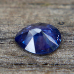 0.97ct Natural Purple Sapphire (Unheated) – Pear Cut Ceylon | VS Clarity - Sapphirepal