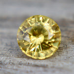 0.98 Carat Natural Yellow Sapphire | VVS Clarity | Round Cut | Ceylon Origin - Sapphirepal