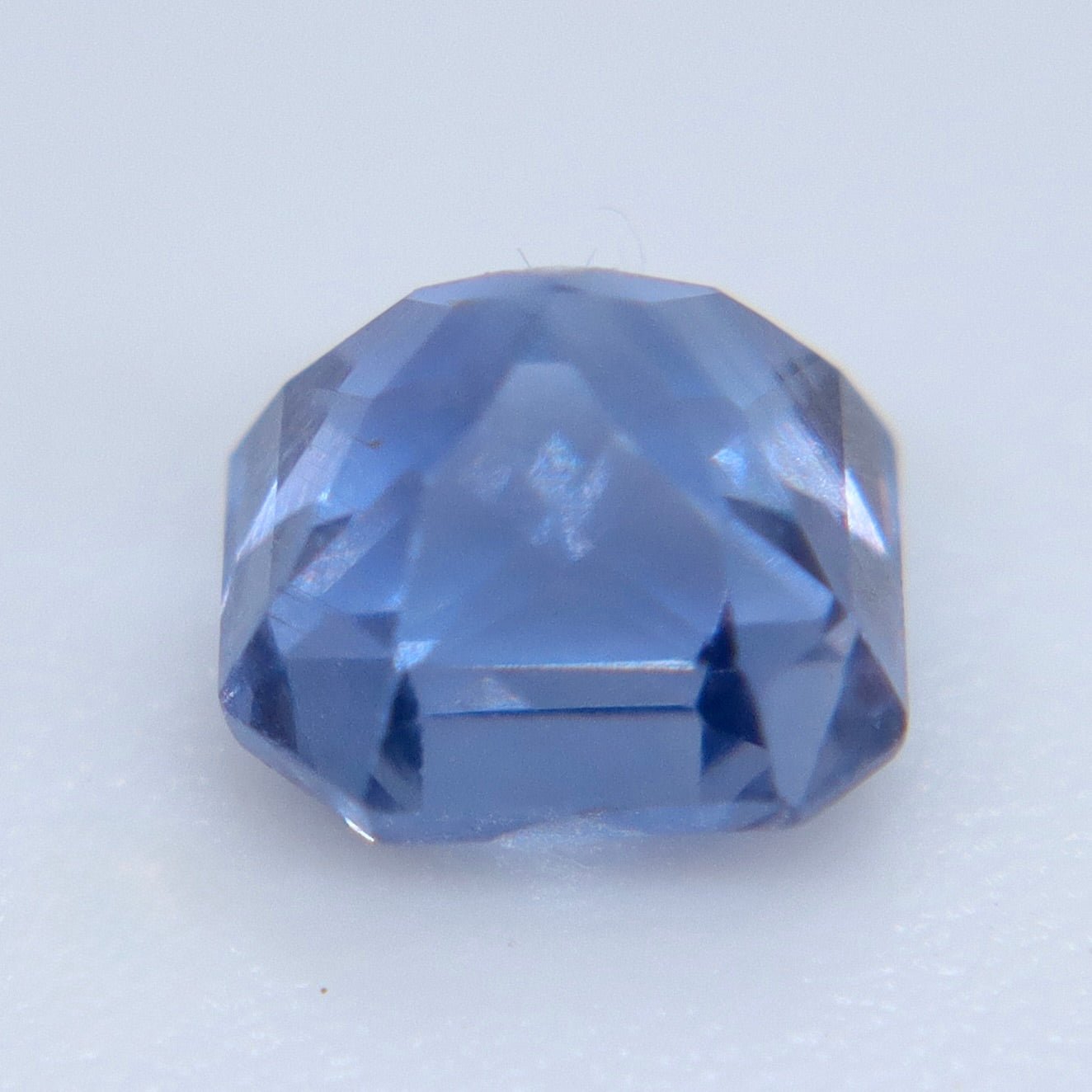 1.00 Carat Natural Lavender - Blue Ceylon Sapphire – Unheated Square Radiant Cut - Sapphirepal