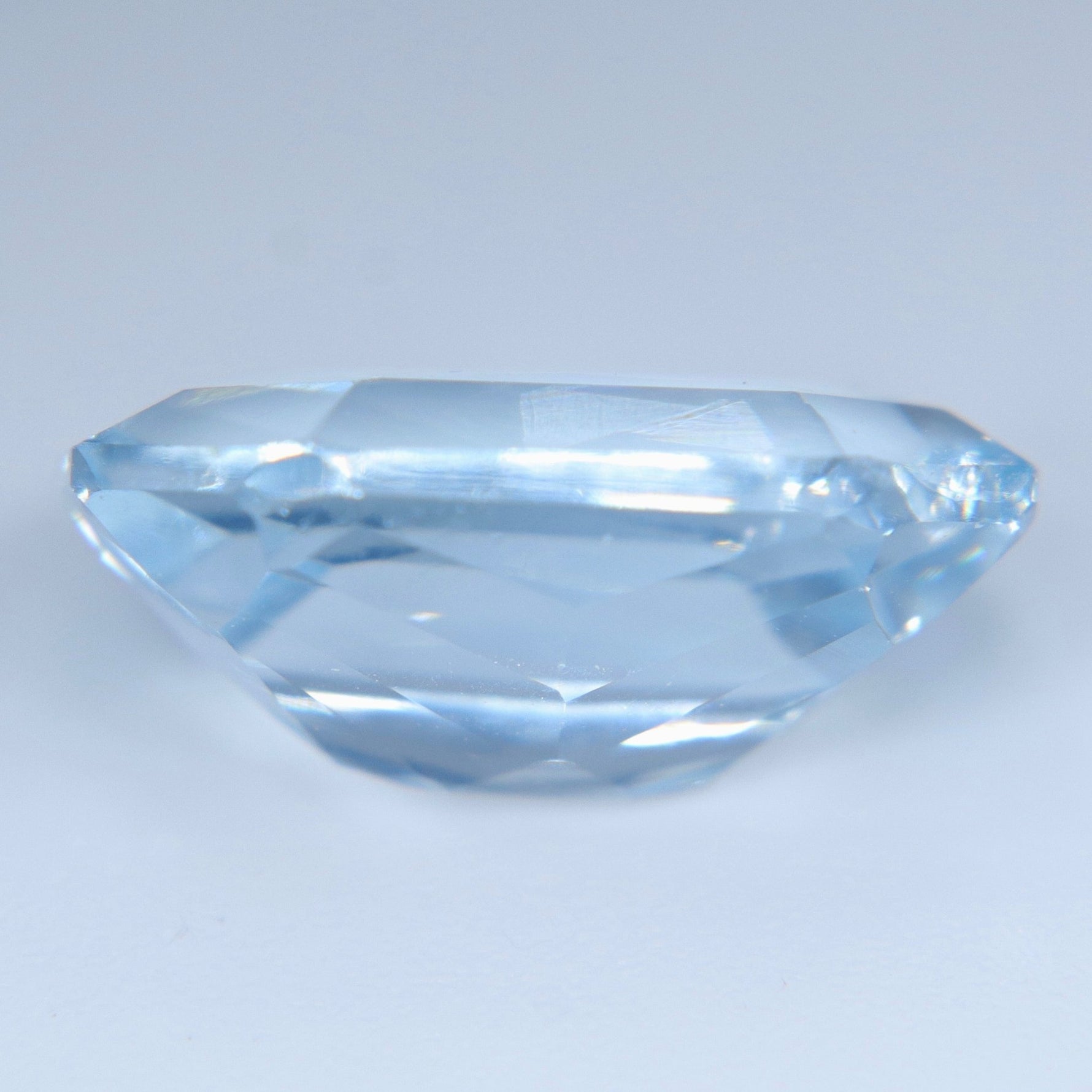 100% Natural Aquamarine 4.76 Carat Emerald Cut | Ceylon VVS | - Sapphirepal