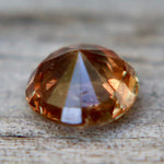 1.02 Carat Natural Padparadscha Sapphire – Unheated Round Cut Ceylon Gemstone - Sapphirepal