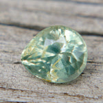 1.03 ct Natural Green Sapphire – Pear Cut (Ceylon, Unheated &amp; Untreated) - Sapphirepal