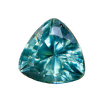 1.09 ct Natural Green Sapphire (Madagascar, Unheated & Untreated) – Trillion Cut, SI2 - Sapphirepal
