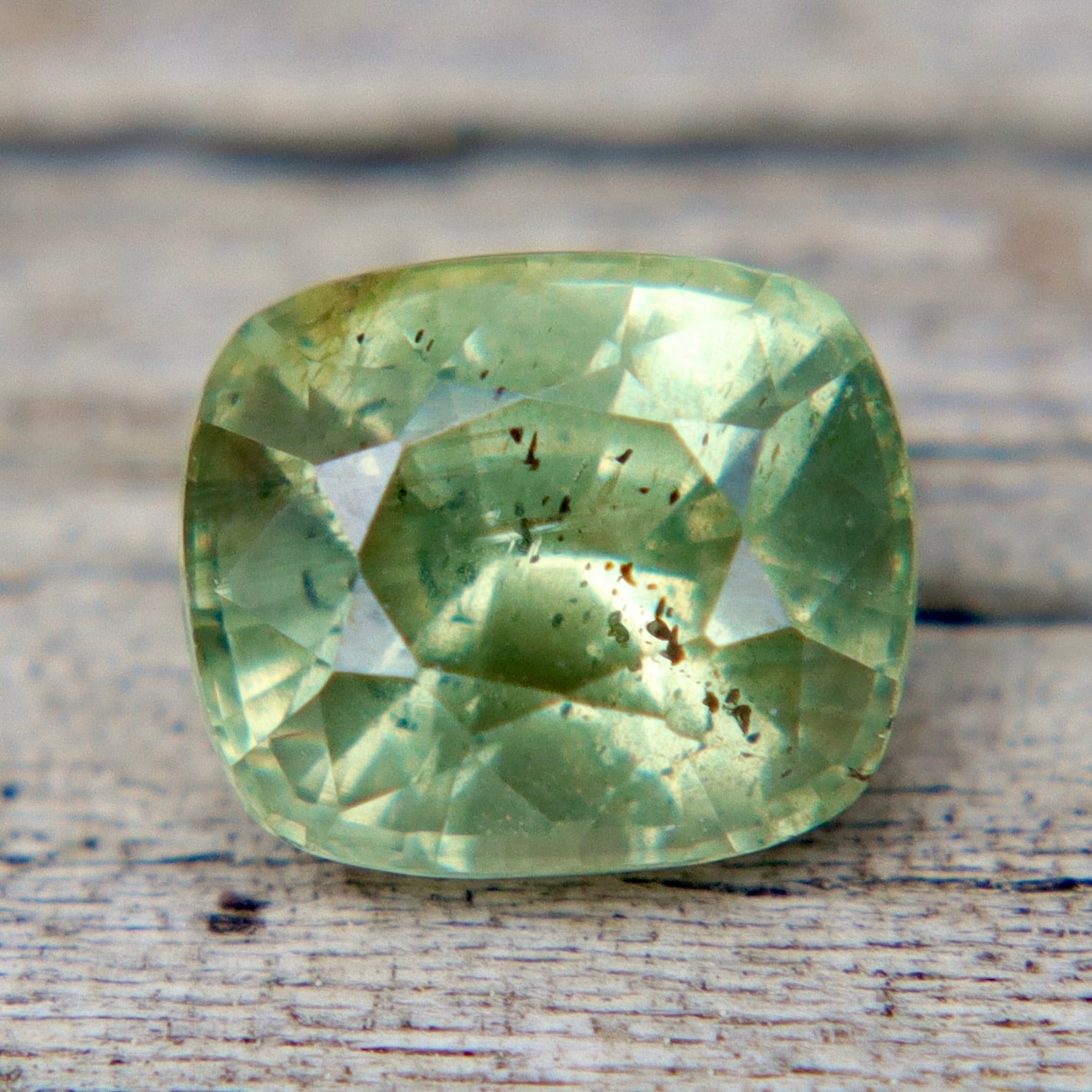 1.10 ct Natural Parti Sapphire – Cushion Cut (Madagascar, Unheated &amp; Untreated) - Sapphirepal