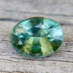 1.10ct Natural Parti Sapphire – Oval Cut (Madagascar, Unheated, Eye Clean) - Sapphirepal