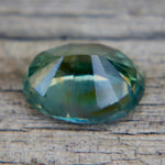 1.10ct Natural Parti Sapphire – Oval Cut (Madagascar, Unheated, Eye Clean) - Sapphirepal