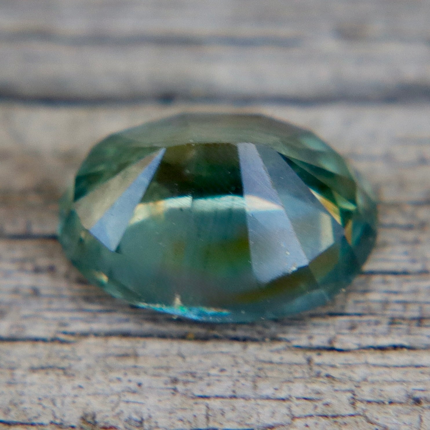 1.10ct Natural Parti Sapphire – Oval Cut (Madagascar, Unheated, Eye Clean) - Sapphirepal