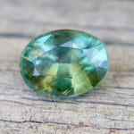 1.10ct Natural Parti Sapphire – Oval Cut (Madagascar, Unheated, Eye Clean) - Sapphirepal