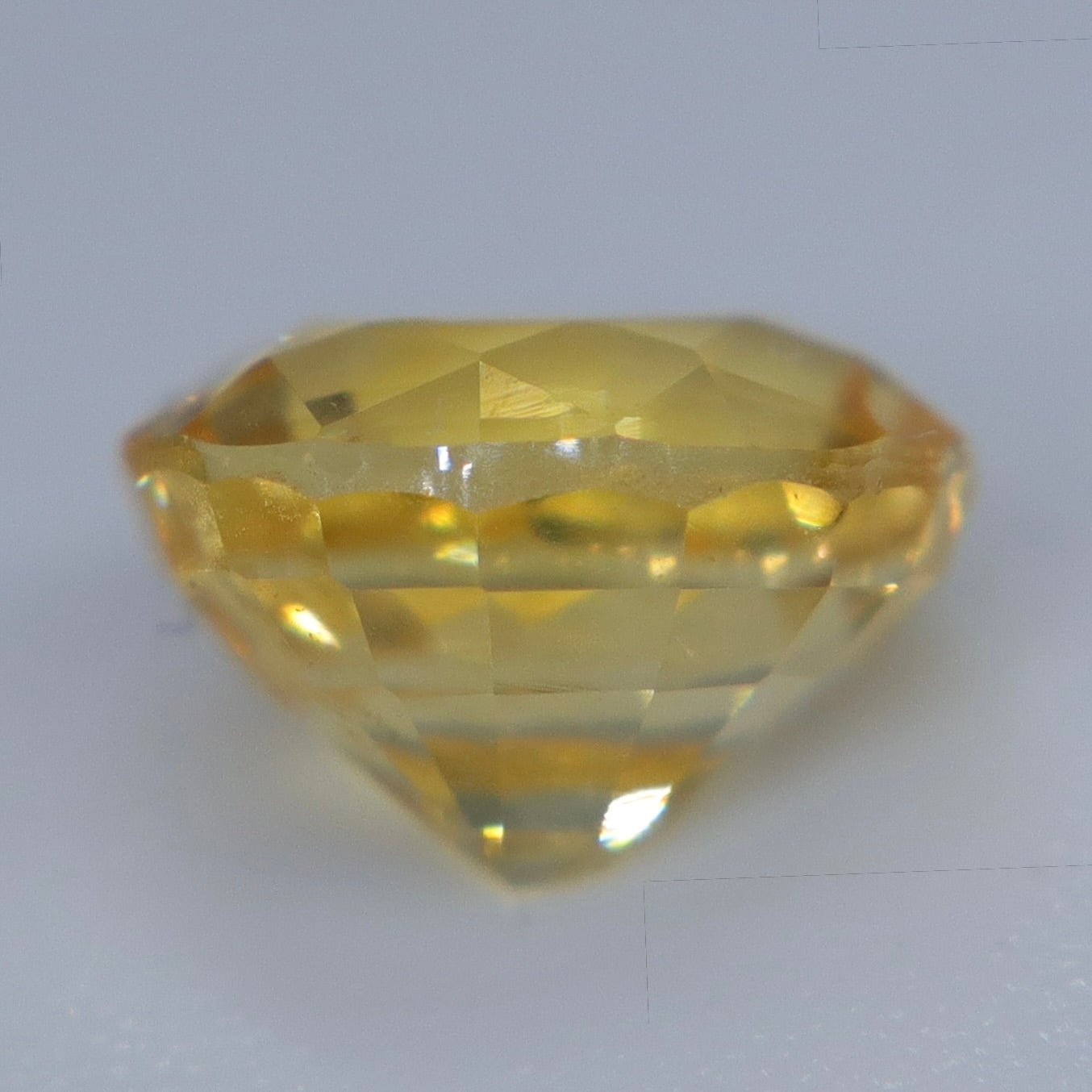 1.10ct Natural Vivid Yellow Sapphire – Oval Cut Ceylon Gemstone - Sapphirepal