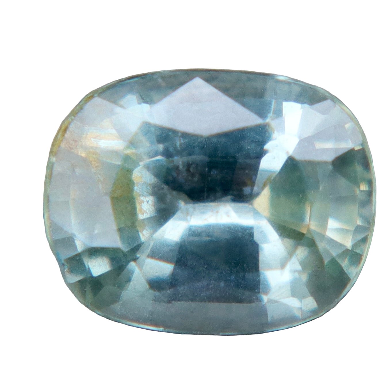 1.13 ct Natural Parti Sapphire (Madagascar, Unheated & Untreated) – Rectangular Cushion Cut, SI - Sapphirepal