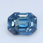 1.15 Carat Unheated Natural Blue Sapphire – Emerald Cut Ceylon Gemstone - Sapphirepal