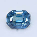 1.15 Carat Unheated Natural Blue Sapphire – Emerald Cut Ceylon Gemstone - Sapphirepal