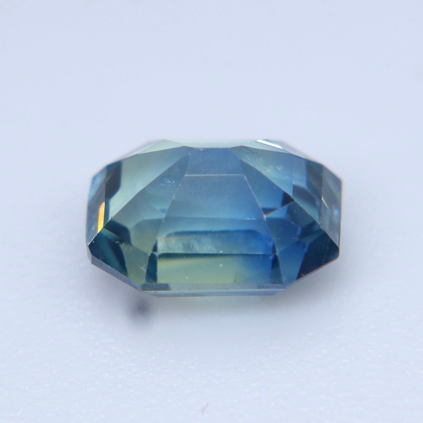 1.15 Carat Unheated Natural Blue Sapphire – Emerald Cut Ceylon Gemstone - Sapphirepal