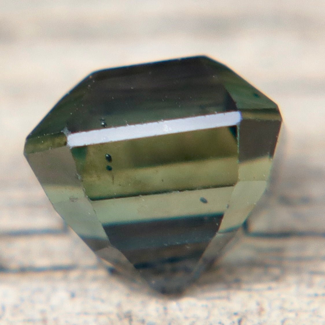 1.15 Carat Unheated Natural Teal Sapphire – Asscher Cut Australian Gemstone - Sapphirepal