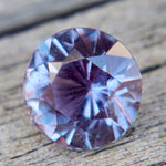 1.16ct Natural Pinkish Purple Sapphire – Round Cut (Ceylon, Unheated, VS) - Sapphirepal