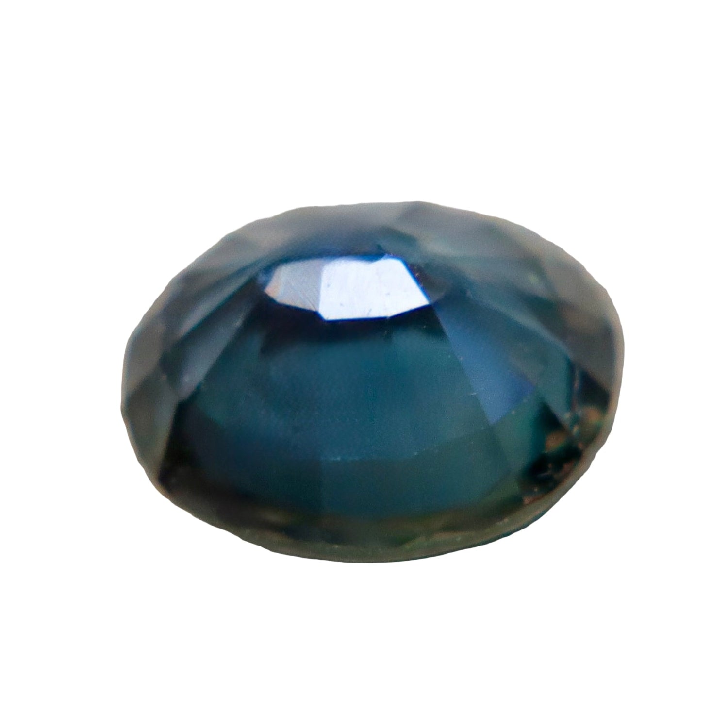 1.18 ct Natural Teal Sapphire (Madagascar, Unheated & Untreated) – Oval Cut, I1 - Sapphirepal